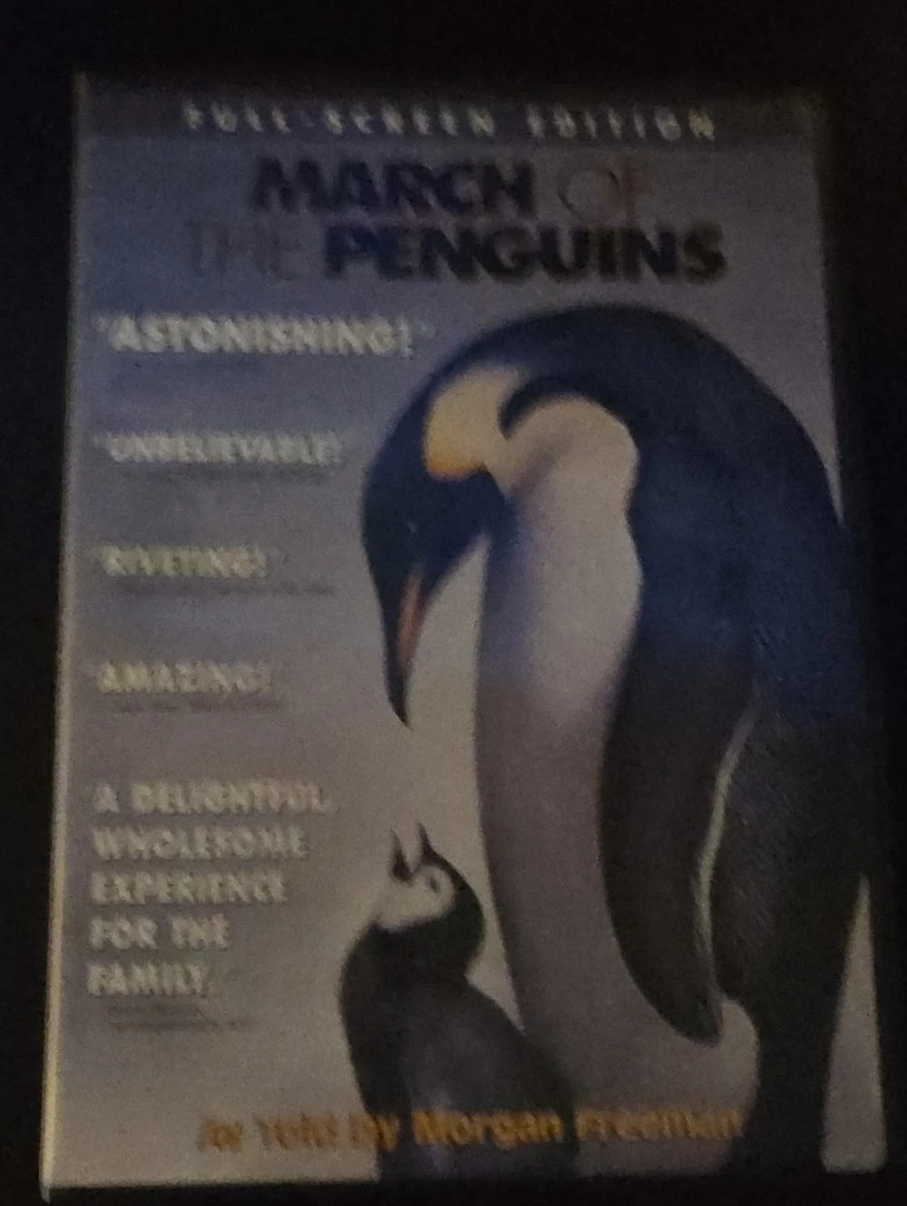 Warner Bros. March of the Penguins. DVD Full-Screen Family Film
